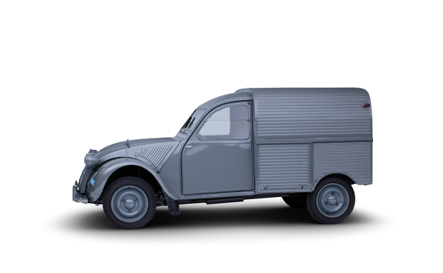 Citroën 2 CV Bomberos Albacete - Jouet Friction 9,5 Cm - Rare - Espagne